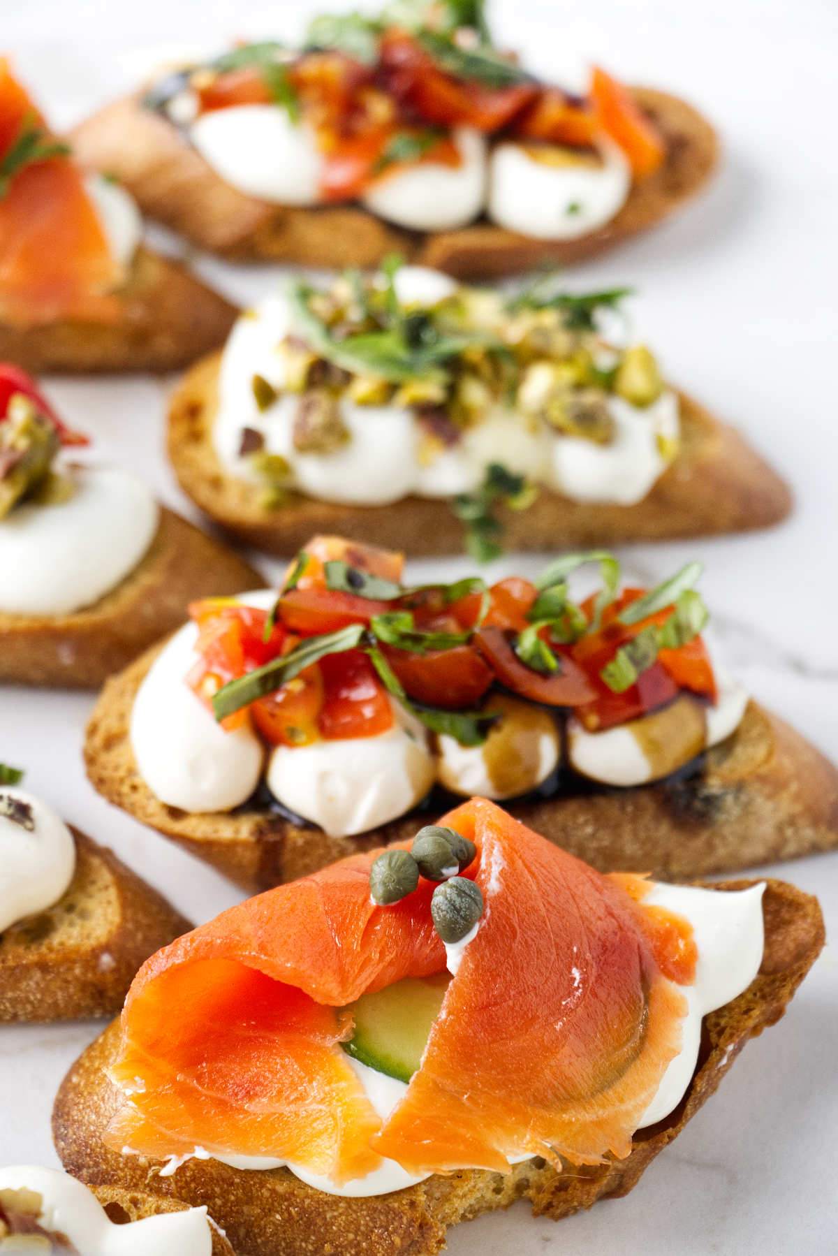 Whipped Ricotta Crostini Appetizer - Savor the Best