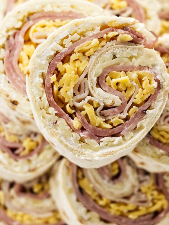 Everything Ham & Cheese Roll-Ups