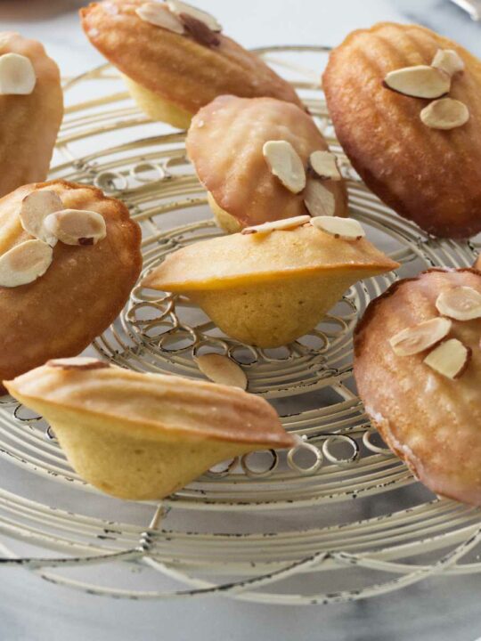 Almond Madeleines Recipe with Almond Glaze - Savor the Best