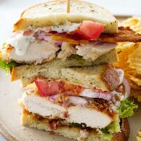 Chicken Bacon Ranch Sandwich - Savor the Best