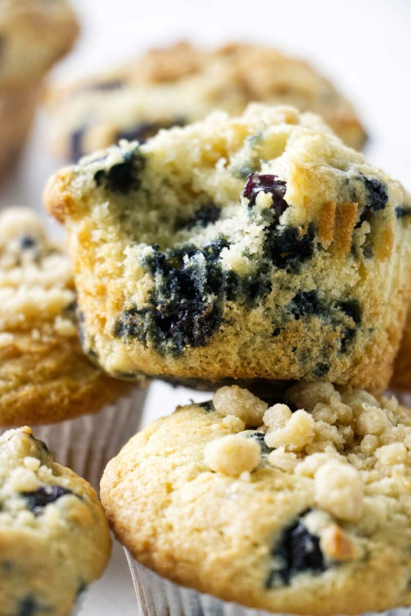 Sourdough Blueberry Muffins Discard Muffin Recipe Savor The Best