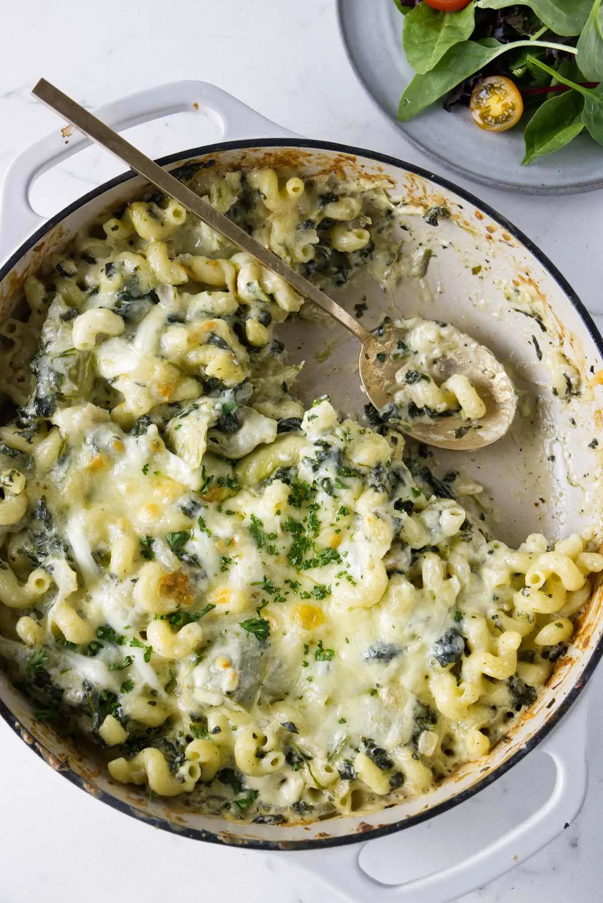 Creamy Spinach Artichoke Pasta Bake Savor the Best