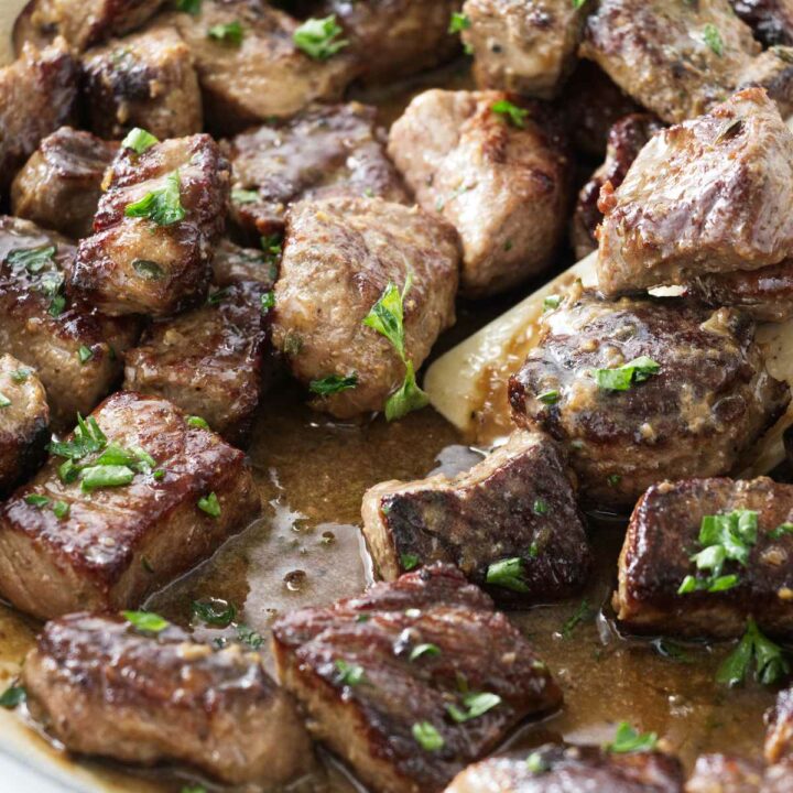 Garlic Butter Steak Bites