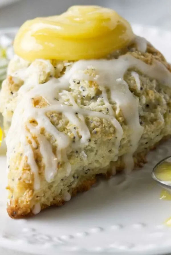 lemon poppy seed scone easy quick bread recipes.