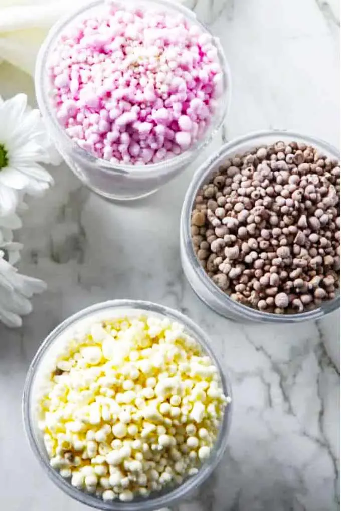 liquid nitrogen Dots ice cream. summer dessert ideas