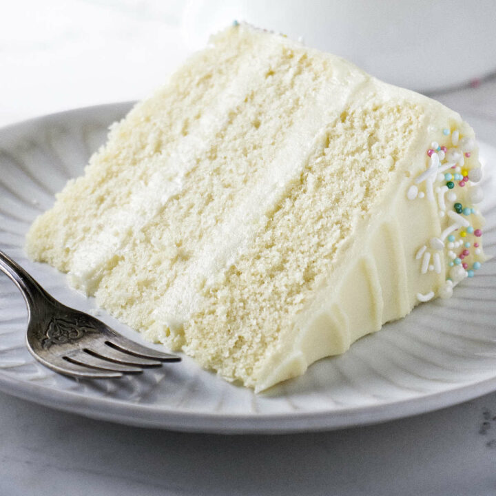 Dairy-Free Gluten-Free Vanilla Cake - The Roasted Root
