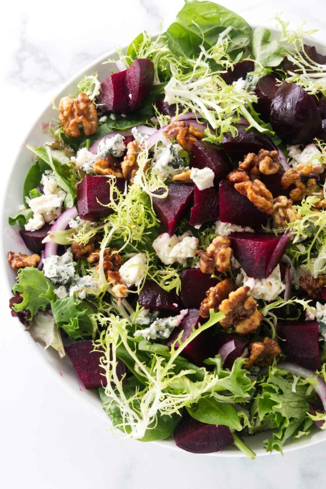 Beet Salad with Blue Cheese - Savor the Best