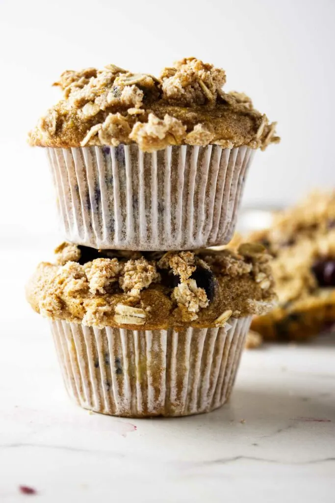 Healthy Banana Blueberry Muffins - Savor the Best