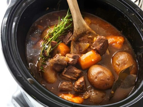 Slow Cooker Beef Stew With Onion Soup Mix
