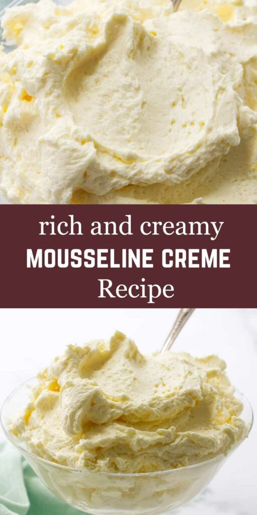 A vanilla mousseline dessert in a dish.