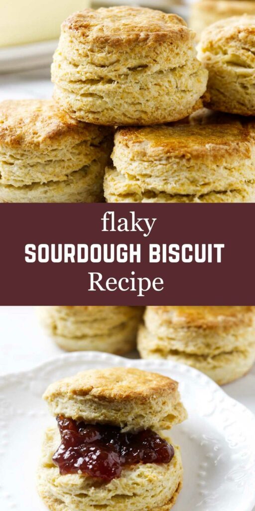 Homemade biscuits with a slather of strawberry jam.