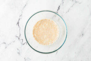 Sourdough discard in a bowl.