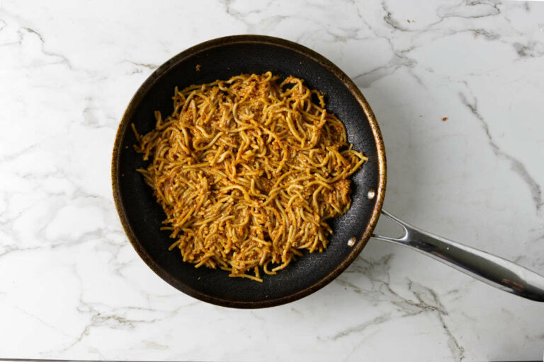 Easy Fried Spaghetti with Leftover Pasta - Savor the Best