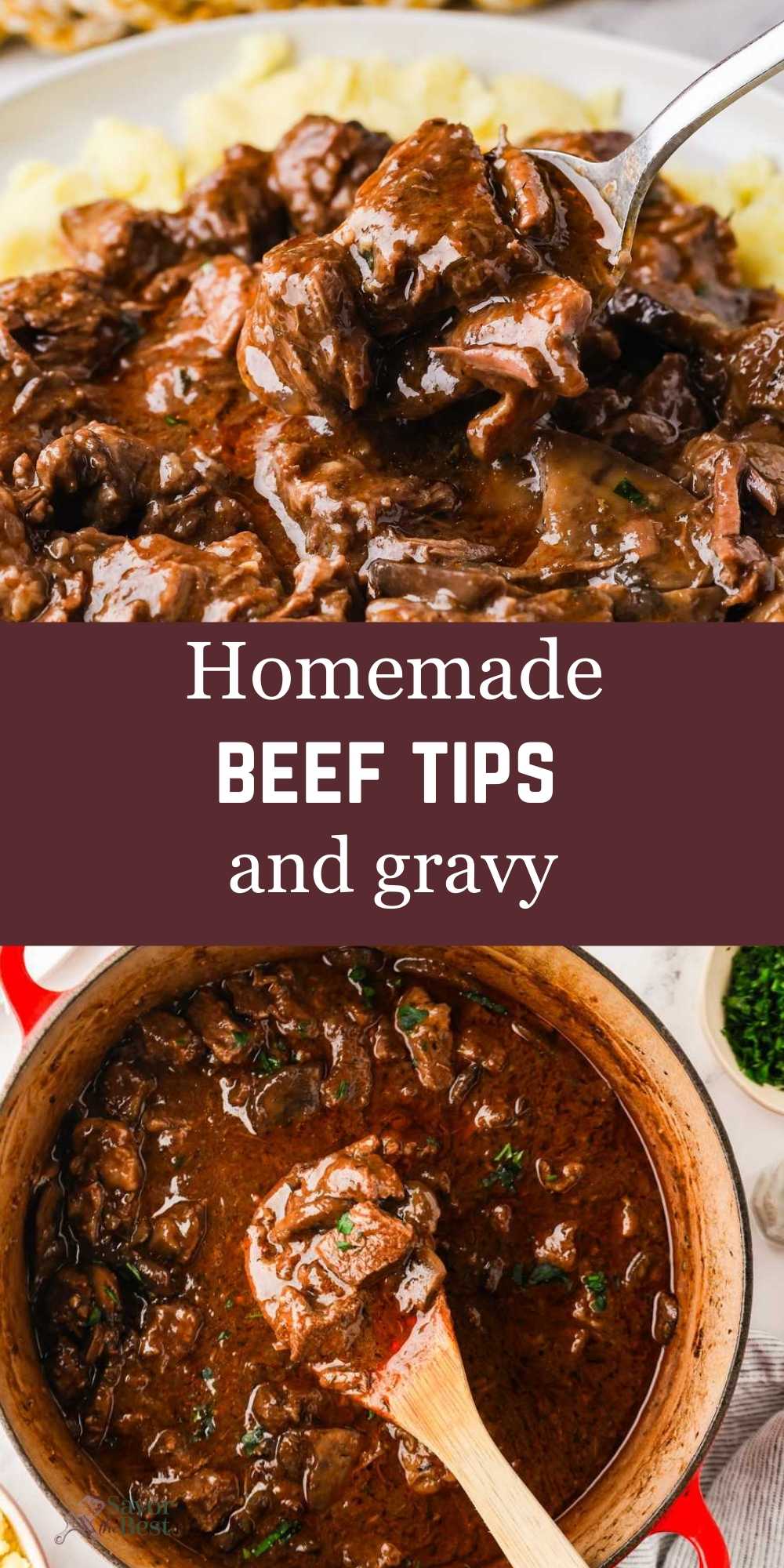 Beef Tips and Gravy - Savor the Best