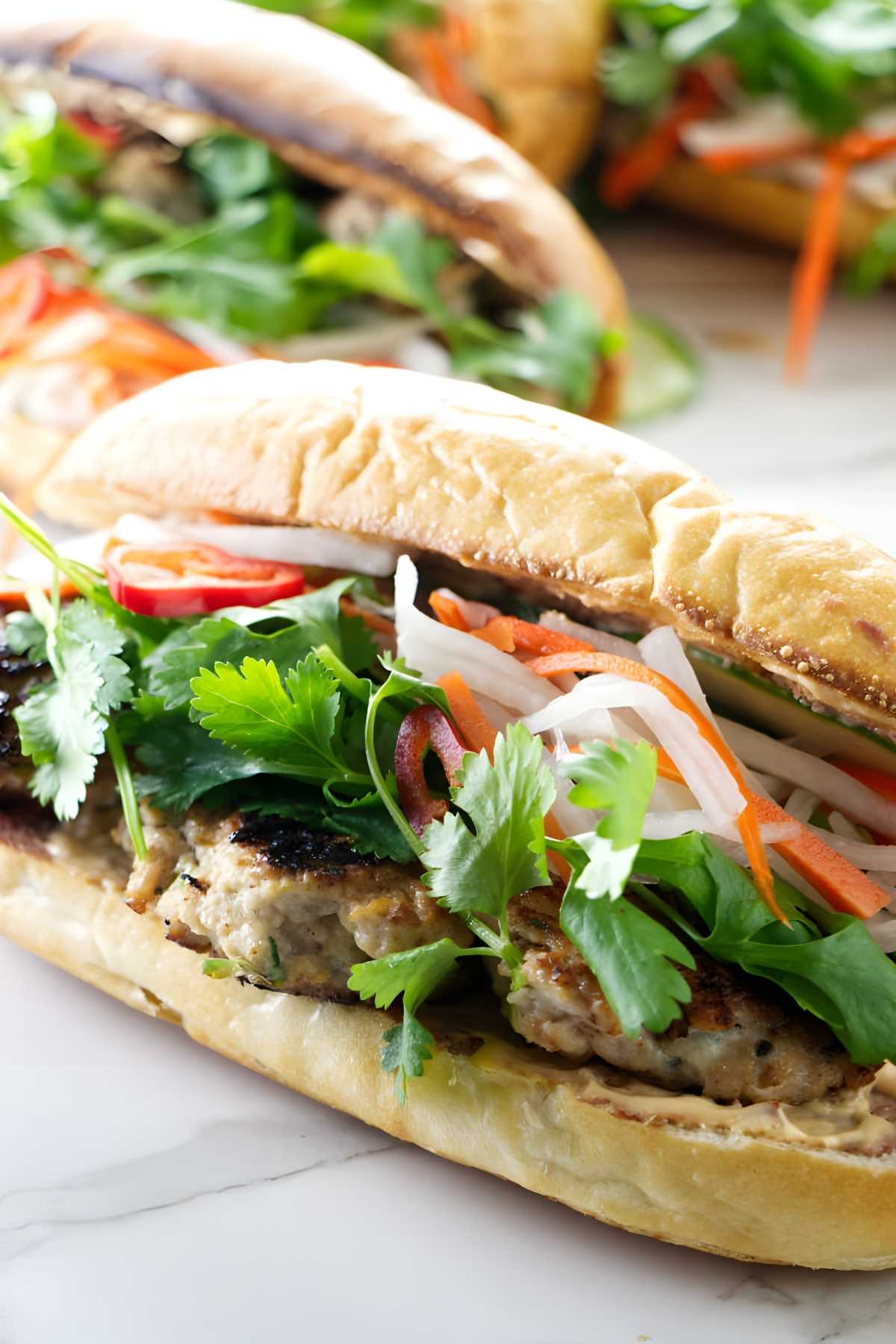 Chicken Banh Mi Sandwich - Savor the Best