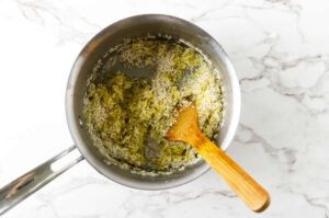 Long-grain rice toasted with onion, garlic, and optional turmeric.